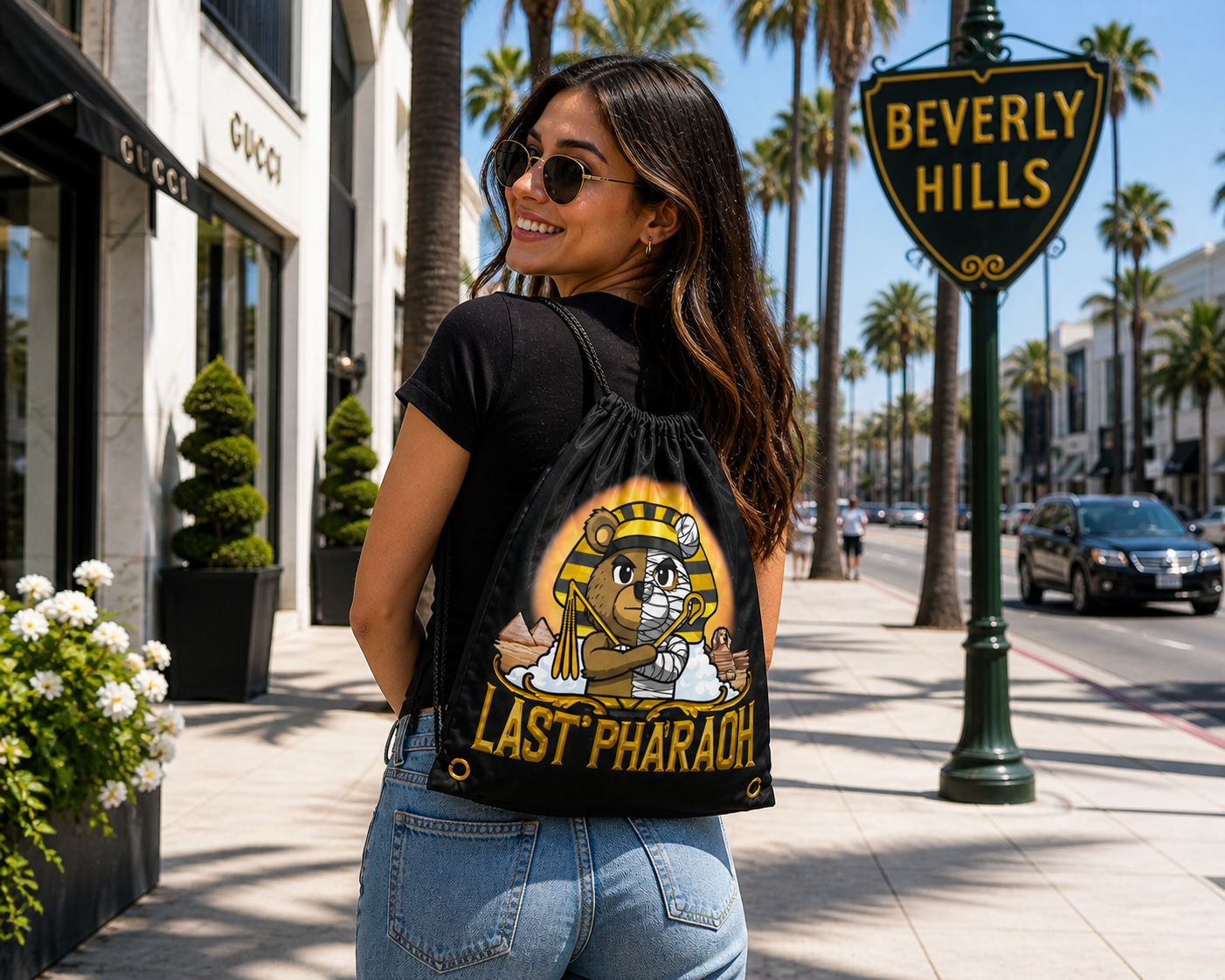 Last Pharaoh Bear Backpack
