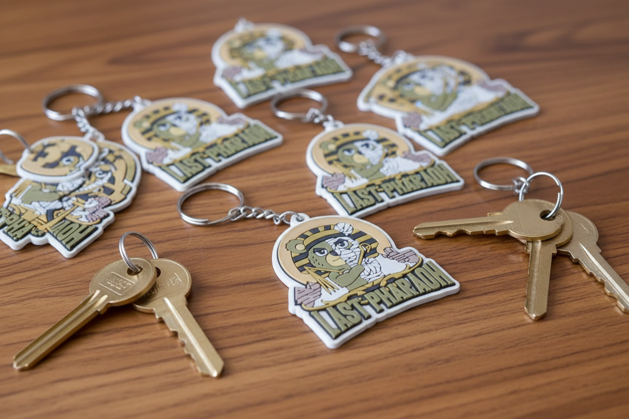 Last Pharaoh Bear Keychain