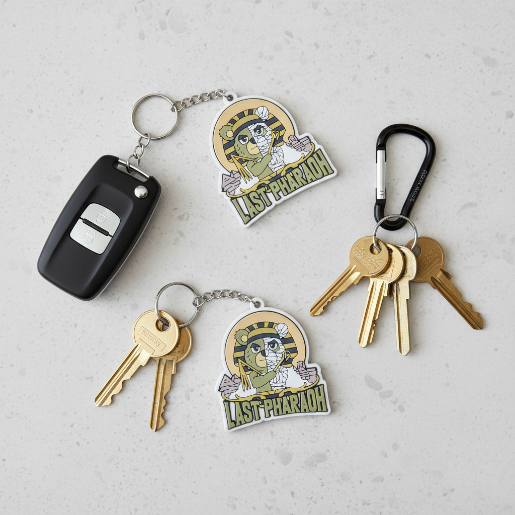 Last Pharaoh Bear Keychain